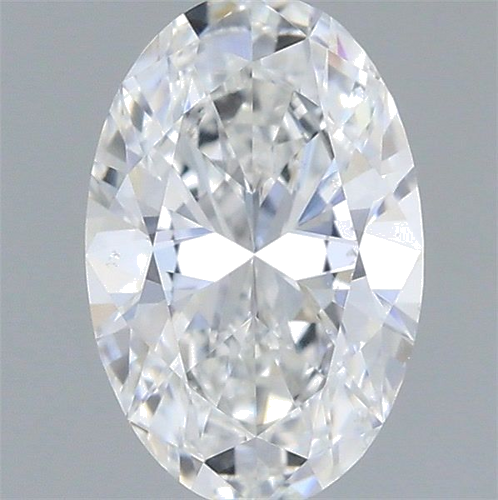 0.5 carat E-VS2 Natūralus Oval Deimantas (1)