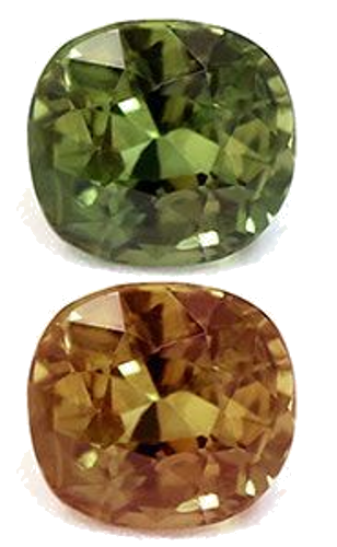 0.54 carat GREEN Cushion Alexandrite (1)