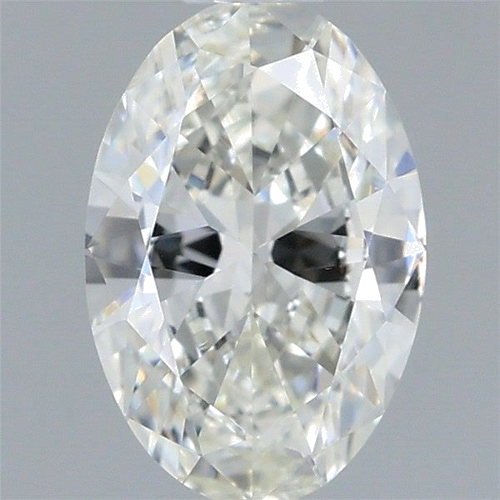 0.52 carat I-VVS1 Natūralus Oval Deimantas (1)
