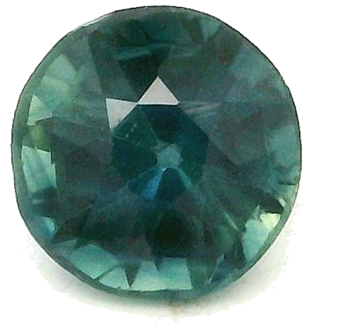 0.62 carat BLUE Round Safyras (1)