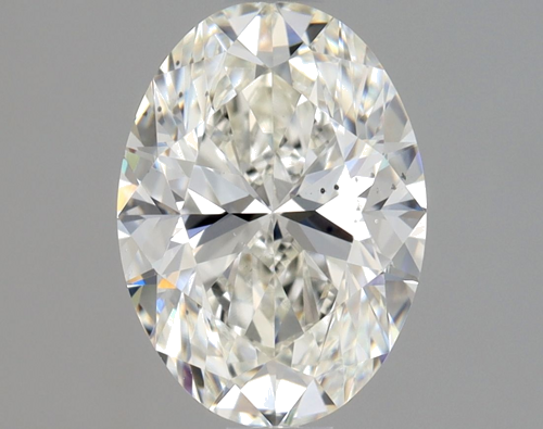 1.2 carat H-SI1 Natūralus Oval Deimantas (1)