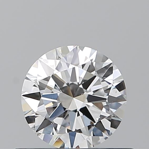 0.5 carat F-SI1 Excellent cut Natūralus Round Deimantas (1)