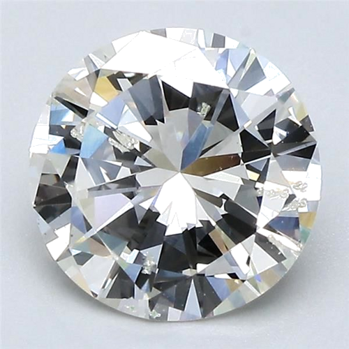 2.02 carat J-SI2 GD cut Natūralus Round Deimantas (1)