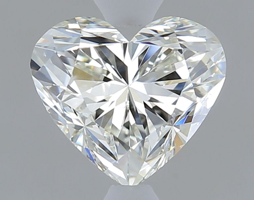 0.8 carat J-VVS2 Natūralus Heart Deimantas (1)