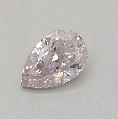 0.34 carat Light Pink-VS1 Natūralus Pear Deimantas (1)