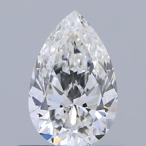 0.5 carat G-VS1 Natūralus Pear Deimantas (1)