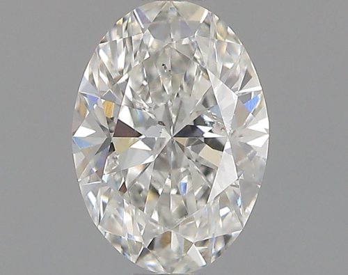 0.34 carat G-SI2 Natūralus Oval Deimantas (1)