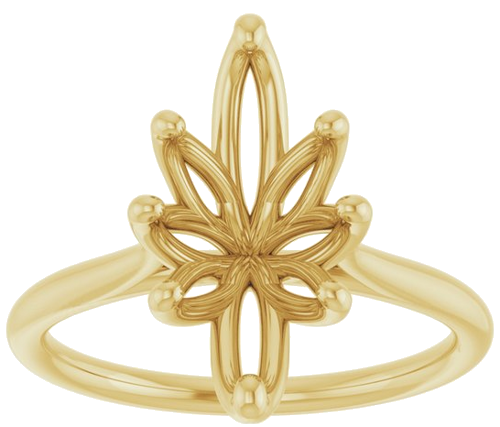 Sužadėtuvių Žiedas „Cathedral-Style Solitaire“ 14k yellow gold Marquise 14mm x 7mm (3)