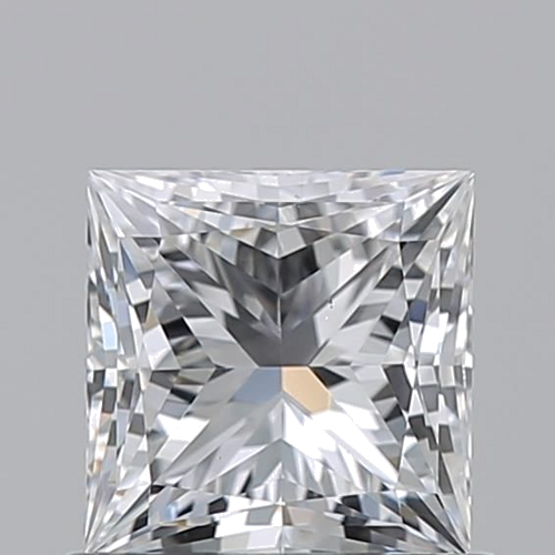 0.82 carat E-VS2 Natūralus Princess Deimantas (1)