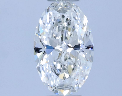 0.32 carat G-VVS1 Natūralus Oval Deimantas (1)
