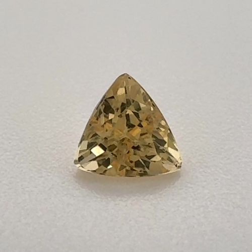 0.52 carat YELLOW Trilliant Topaz (1)