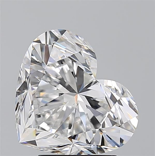 3.21 carat D-VS1 Natūralus Heart Deimantas (1)