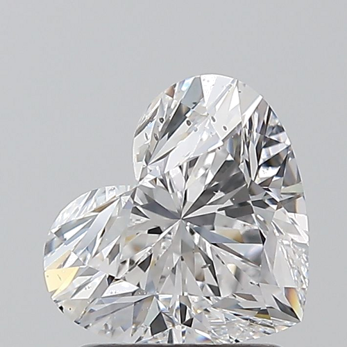 1.5 carat D-SI1 Natūralus Heart Deimantas (1)