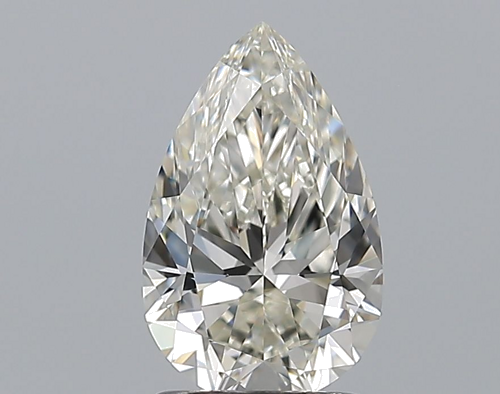 1.51 carat I-VVS1 Natūralus Pear Deimantas (1)