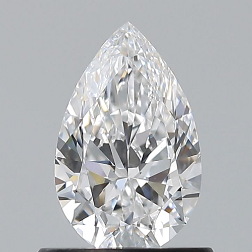 0.7 carat D-VS1 Natūralus Pear Deimantas (1)