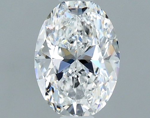 0.5 carat E-VS1 Natūralus Oval Deimantas (1)