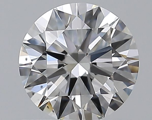 0.62 carat F-SI1 Excellent cut Natūralus Round Deimantas (1)