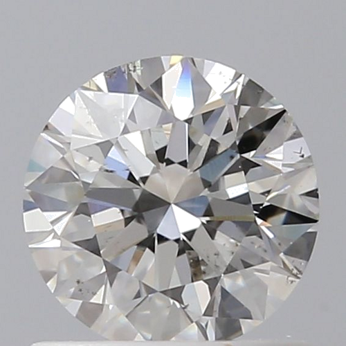0.71 carat G-SI2 Excellent cut Natūralus Round Deimantas (1)