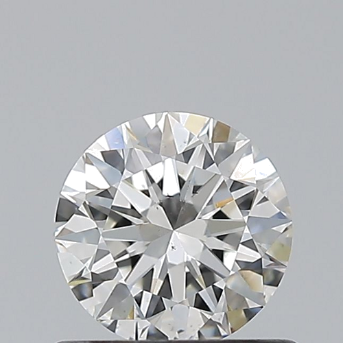 0.6 carat G-SI1 Excellent cut Natūralus Round Deimantas (1)