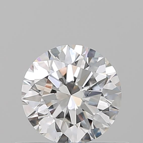 0.5 carat F-SI1 Excellent cut Natūralus Round Deimantas (1)