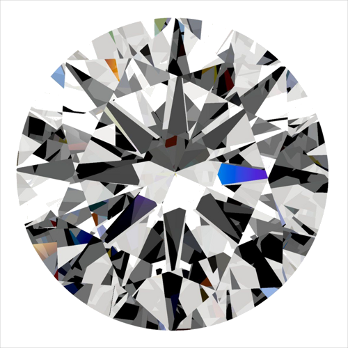 0.3 carat I-VS1 Very Good cut Natūralus Round Deimantas (1)