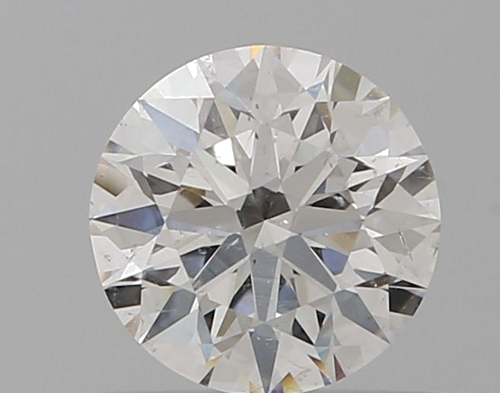 0.6 carat F-SI2 Excellent cut Natūralus Round Deimantas (1)