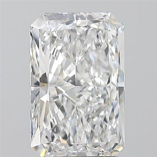 2.01 carat E-SI1 Natūralus Radiant Deimantas (1)
