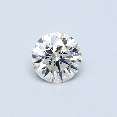 0.37 carat H-VVS2 Very Good cut Natūralus Round Deimantas (1)
