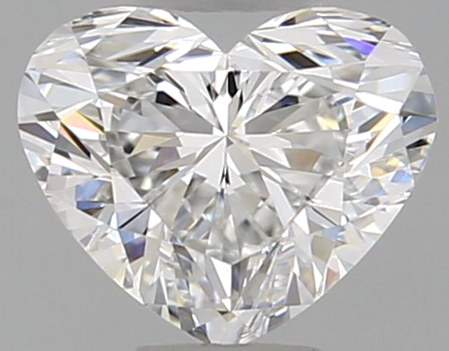0.4 carat E-VVS1 Natūralus Heart Deimantas (1)