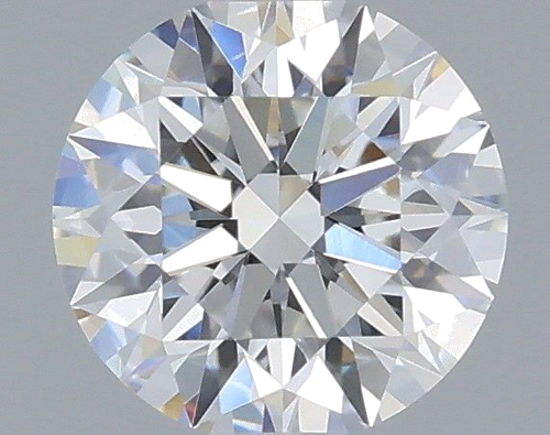0.5 carat F-VVS1 Excellent cut Natūralus Round Deimantas (1)