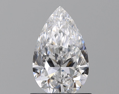 0.9 carat D-IF Natūralus Pear Deimantas (1)