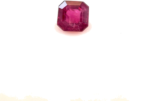 0.49 carat RED Asscher Rubinas (1)