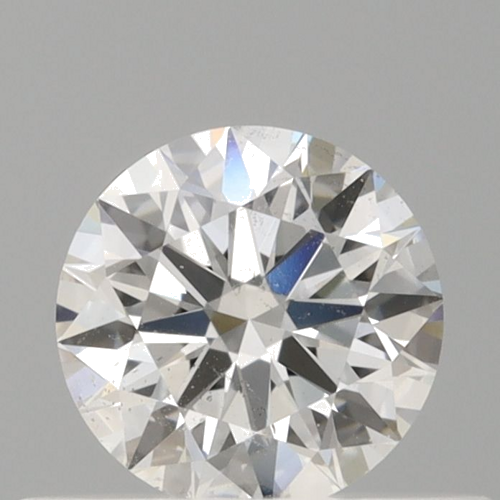 0.42 carat F-SI2 Excellent cut Natūralus Round Deimantas (1)