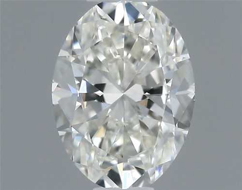 0.4 carat I-VS1 Natūralus Oval Deimantas (1)