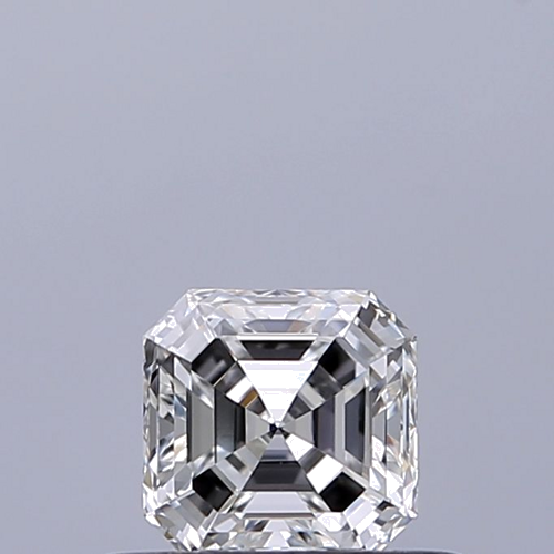 0.37 carat F-VVS1 Natūralus Asscher Deimantas (1)