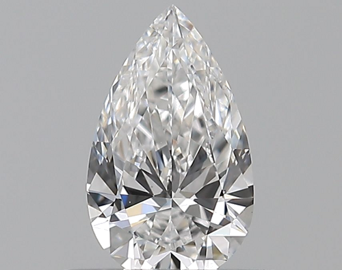 0.41 carat E-VS2 Natūralus Pear Deimantas (1)