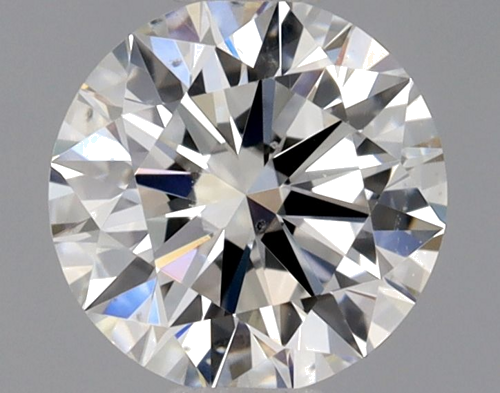 0.52 carat H-SI1 Excellent cut Natūralus Round Deimantas (1)