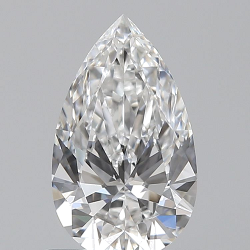 0.72 carat E-VS2 Natūralus Pear Deimantas (1)