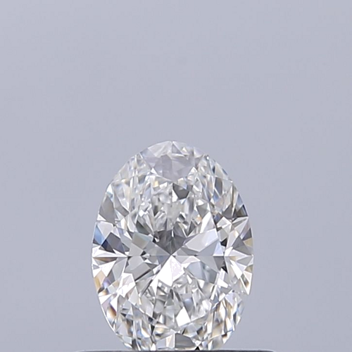 0.42 carat E-VVS1 Natūralus Oval Deimantas (1)