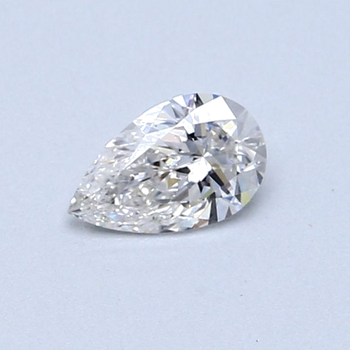 0.35 carat G-VS2 Natūralus Pear Deimantas (1)