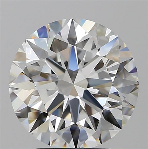 3.06 carat F-VVS1 Excellent cut Natūralus Round Deimantas (1)