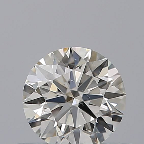 0.37 carat I-SI1 Excellent cut Natūralus Round Deimantas (1)