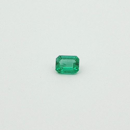 0.39 carat GREEN STEP cut Octagonal Smaragdas (1)