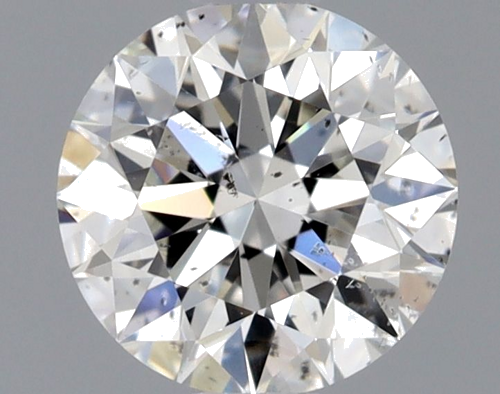 0.6 carat G-SI2 Excellent cut Natūralus Round Deimantas (1)