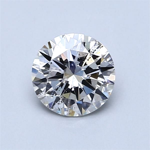 0.8 carat I-SI2 Excellent cut Natūralus Round Deimantas (1)