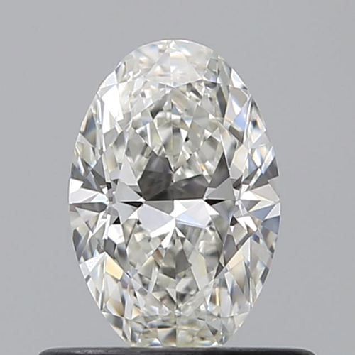 0.5 carat H-VS2 Natūralus Oval Deimantas (1)