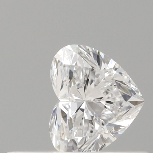 0.3 carat D-VVS1 Natūralus Heart Deimantas (1)