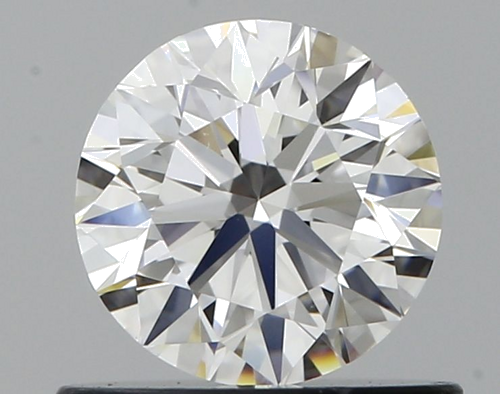 0.58 carat F-VVS2 Excellent cut Natūralus Round Deimantas (1)