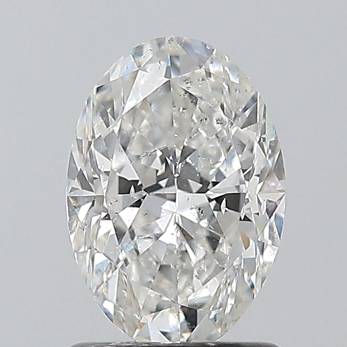 1.2 carat G-SI2 Natūralus Oval Deimantas (1)
