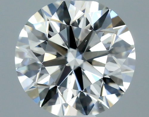 0.53 carat I-VS2 Excellent cut Natūralus Round Deimantas (1)